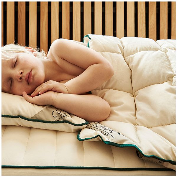 Couette bébé en fibre de Kapok - 100 x 140 cm - Cocoon Company